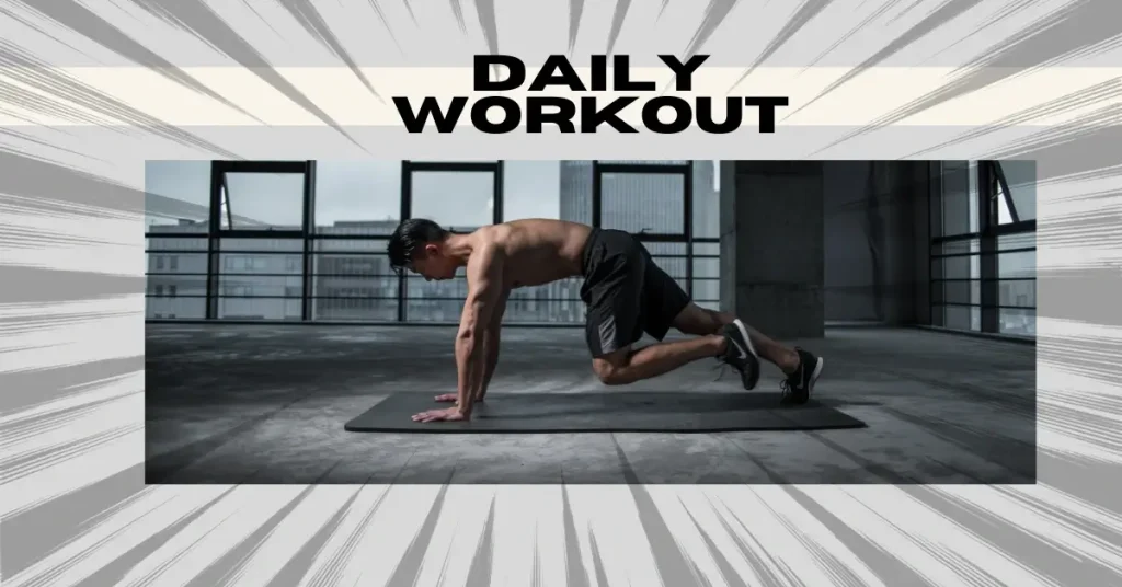 Daily workout challenges