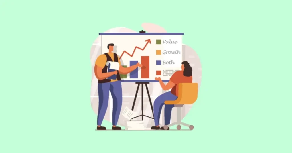 growth stock vs value stock